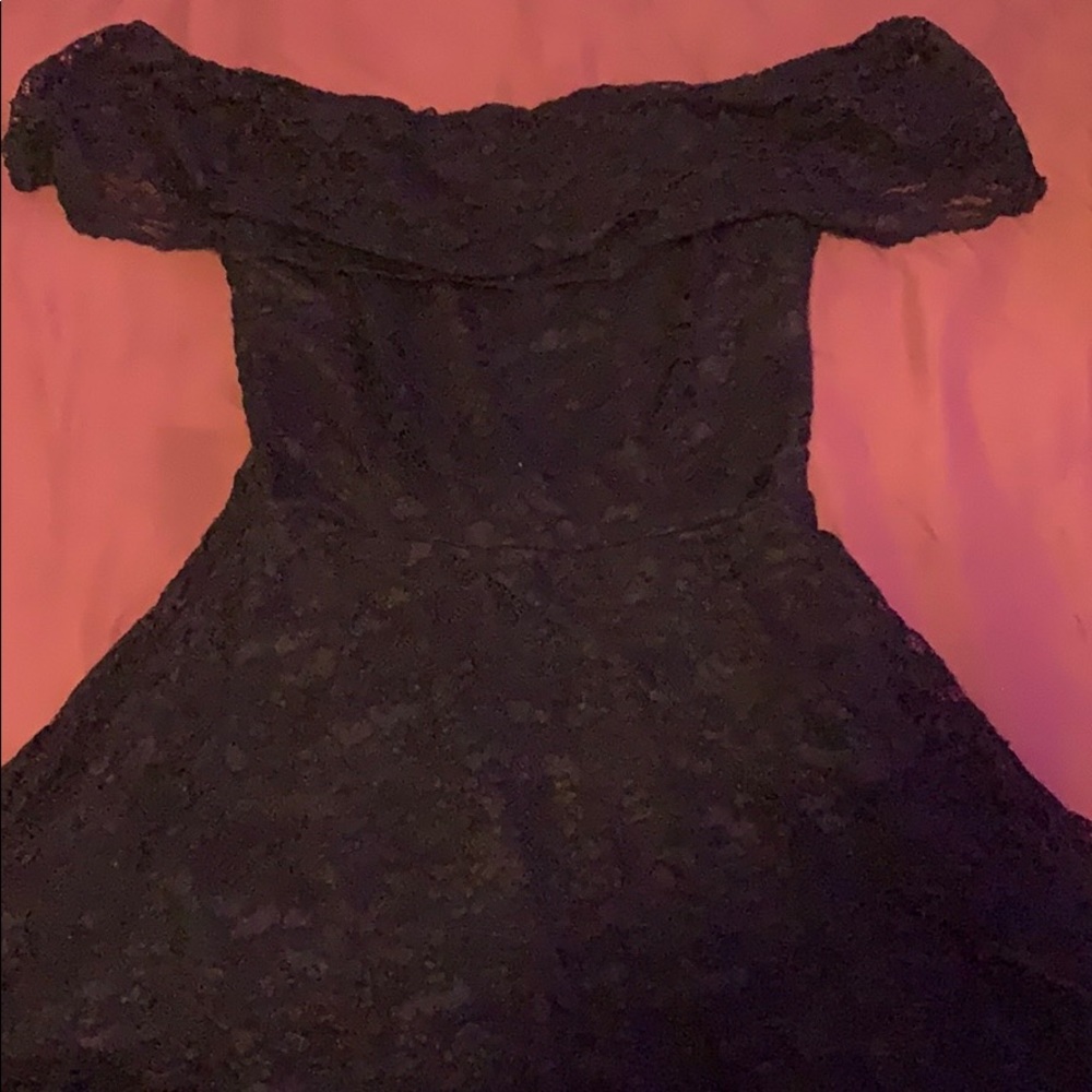 Navy blue dress
